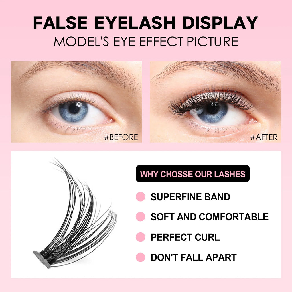 DIY Lashes Extension Kit Eyelashes