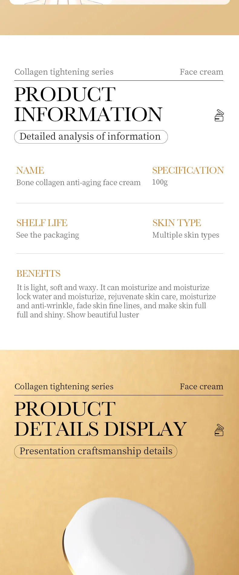 SADOER Collagen Firming Face Cream