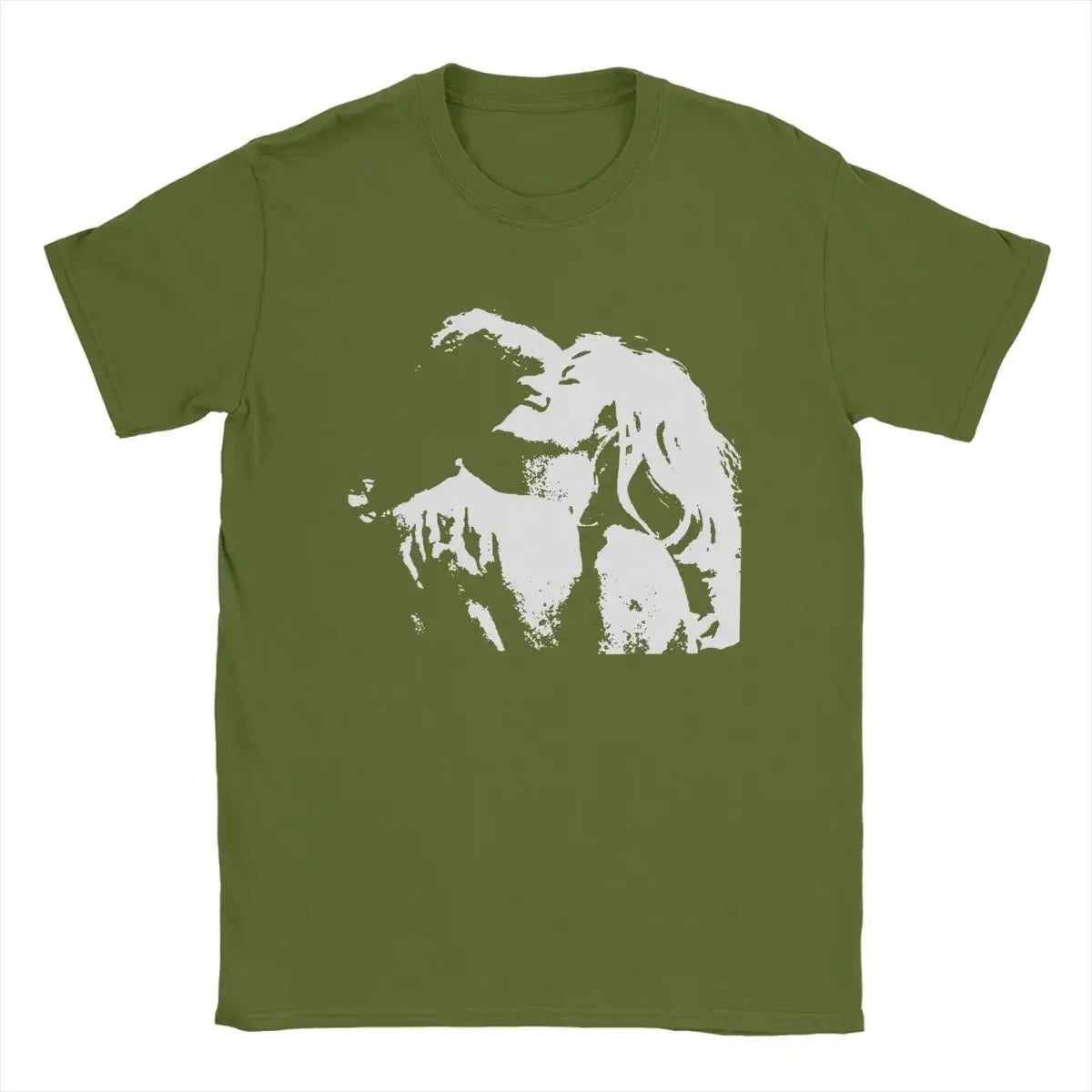 Men's Band 90s Fashion Cotton Tees