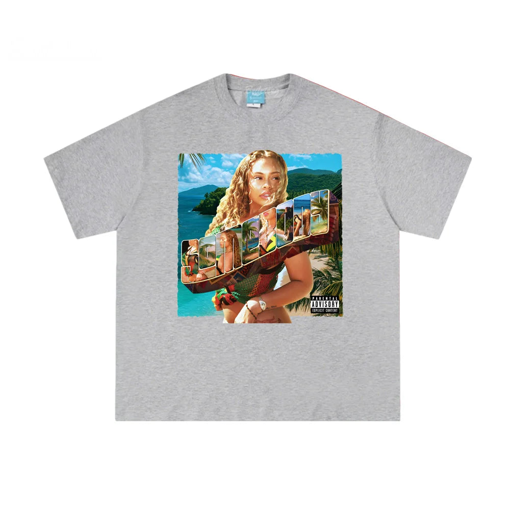 Unisex Latto Round Neck T-Shirt