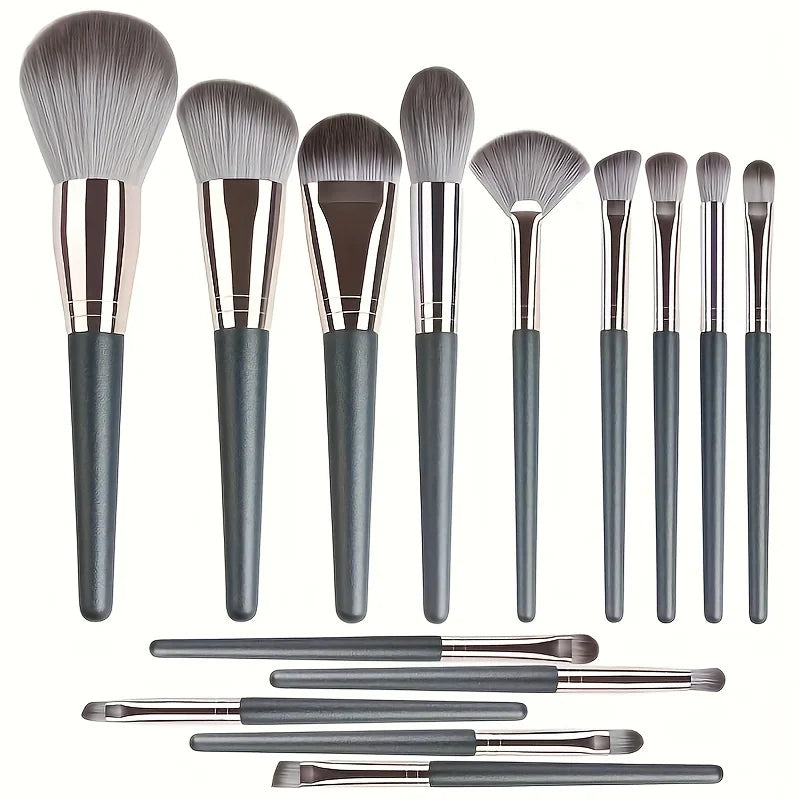 14-Piece Luxury Makeup Brush Set