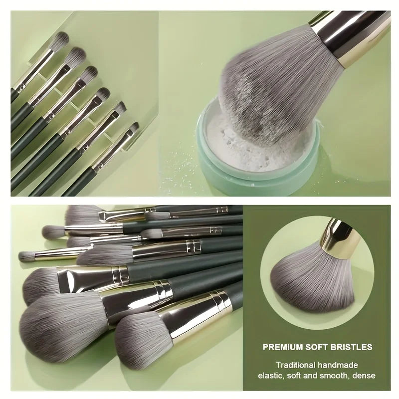 14-Piece Luxury Makeup Brush Set