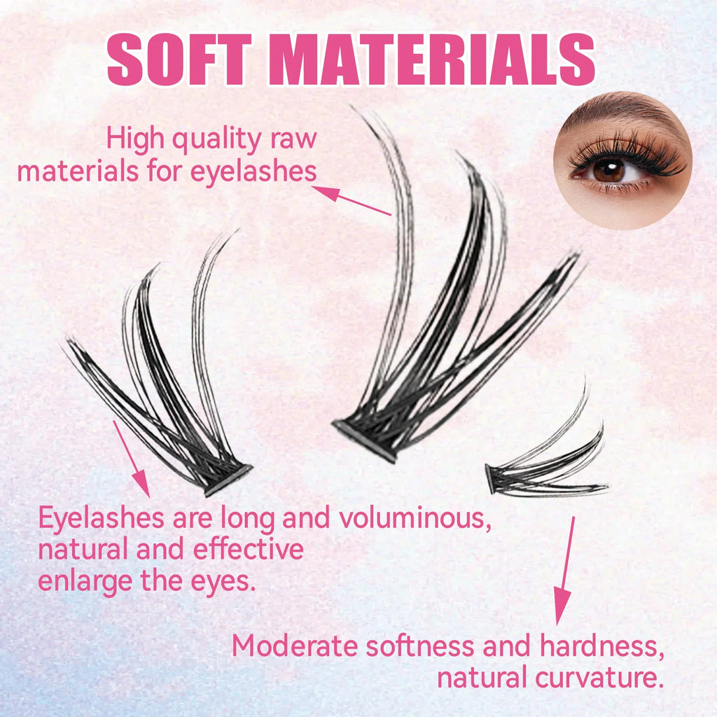 DIY Lashes Extension Kit Eyelashes