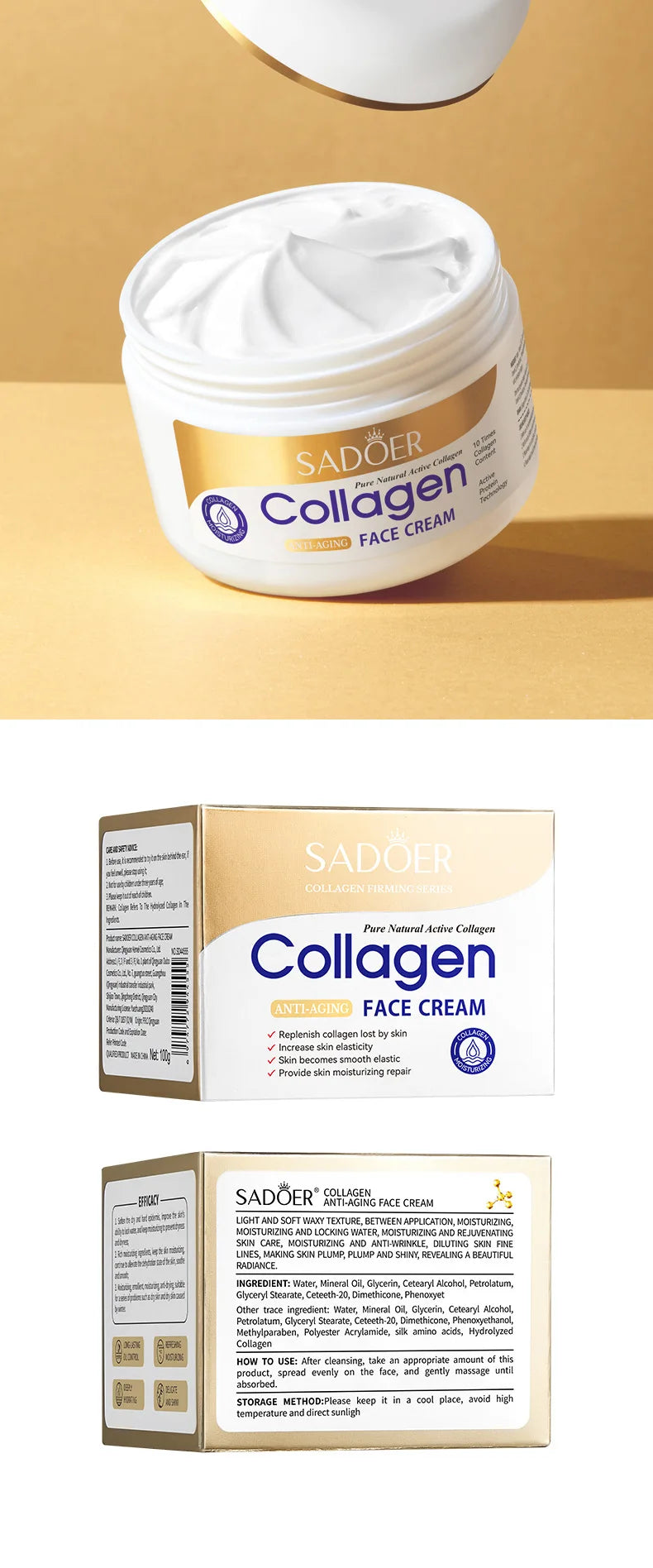 SADOER Collagen Firming Face Cream